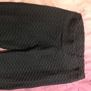 Navy blue scrunch leggings